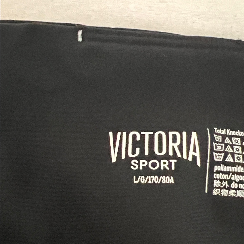 Victoria Sport Total Knockout Black Mesh Pocket Tight Size Large - Picture 9 of 10